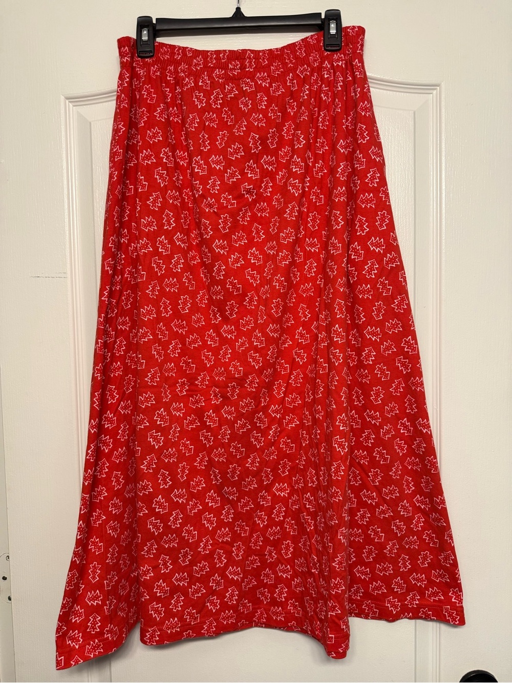 Vintage Eagle’s Eye Christmas Tree Print Matching Skirt Set Small Cotton - Picture 6 of 8